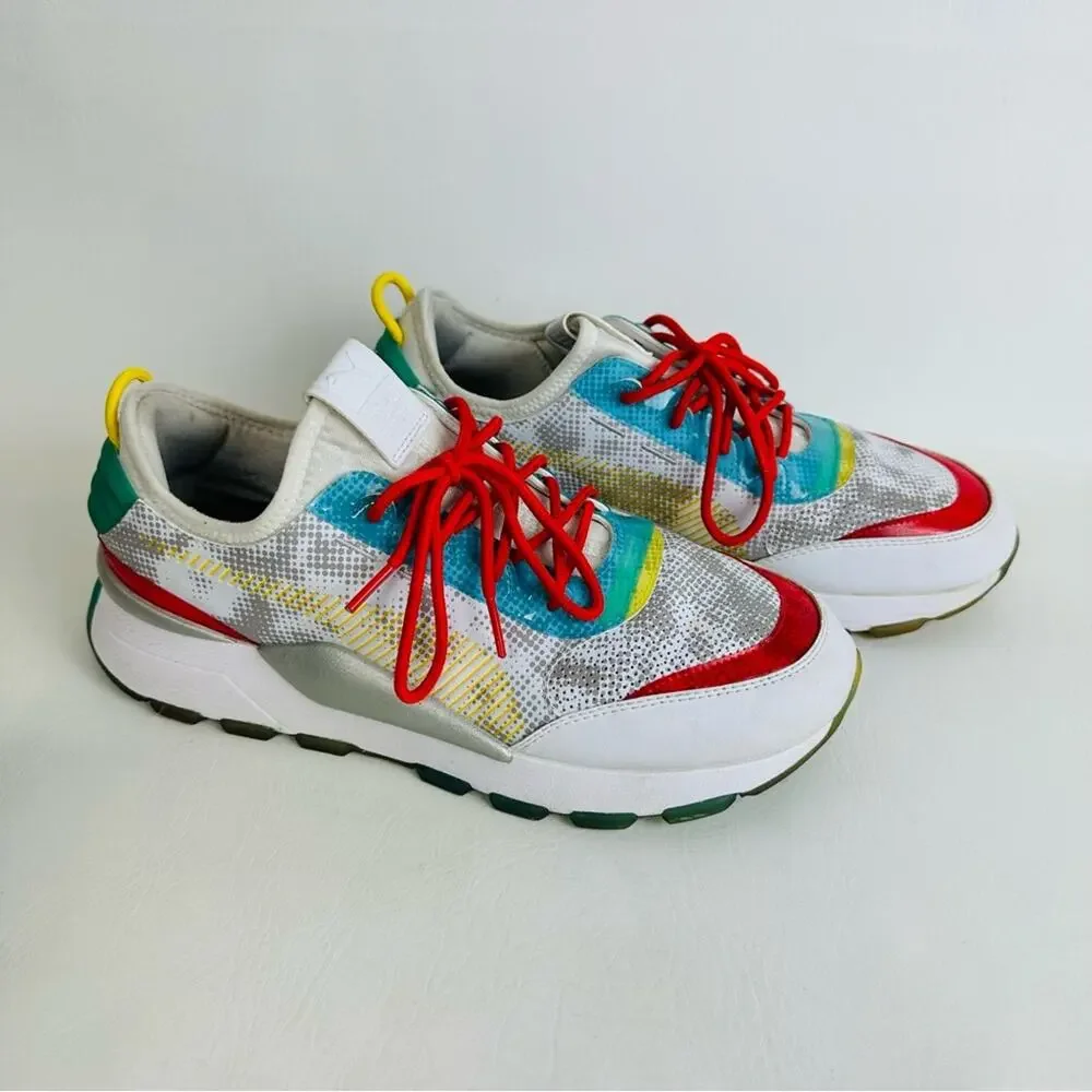Puma Men's Running System RS-0 Optic Fiber Lace Up‎ Sneakers Multicolor Sz US9.5
